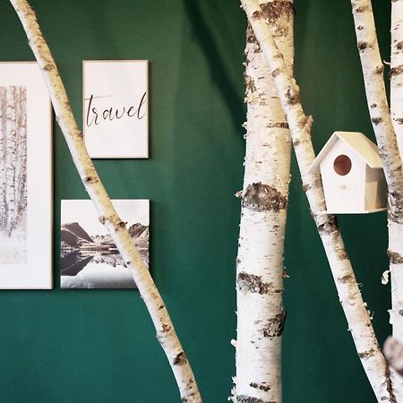 Secret Hideaways Wood Lodge Mit Kinderzimmer Messe L City L Flughafen L Hbf Duisburg Eksteriør billede