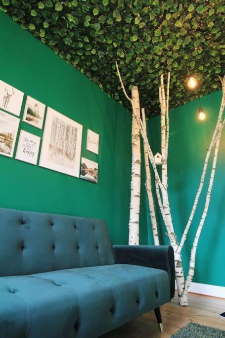 Secret Hideaways Wood Lodge Mit Kinderzimmer Messe L City L Flughafen L Hbf Duisburg Eksteriør billede